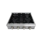 Outdoor Kitchen Appliance Stainless Steel Used 4 Burner Gas Cooktop
