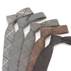 100% cotton fabric tie colorful narrow tie for men