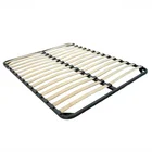 Queen Size Wood Slatted Slat Bed Base