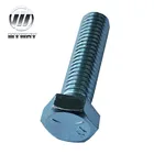 Factory price Hex Bolt zinc plated galvanized DIN 933 full thread bolt 8.8 Grade