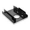 ABS Plastic HDD Bracket support 2.5inch HDD/SSD to 3.5 bay HDD Adapter Holder