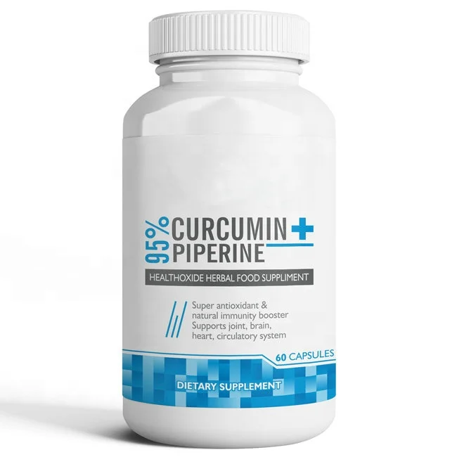 العضوية الكركم الكركمين bioperine كبسولات 1000 mg-95% curcuminoid مع فلفل أسود استخراج 10 mg-أقوى صيغة