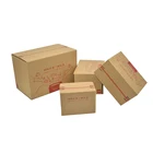 Custom logo design corrugated mailing packaging shipping carton boxes