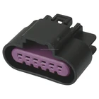 DJ7061E-1.5-21 delphi 6pin female pa66 connector