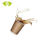 Hot sales 190gsm pe coated paper cup disposable for latte , expresso
