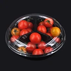 Disposable PET blister clear fruit plastic packaging box