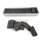 Domino Color Any Color Are Avaiable Cheap Dominoes Cheap Domino Game Children Classic Domino Chips With Color Dots