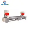 double head colorful pvc profile welding machine