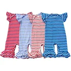 Wholesale girl summer sleeveless clothes baby boutique romper kid clothing