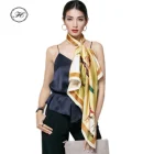 Free Sample No MOQ Chinese Hangzhou Factory OEM Manufacturing 100 Pure Twill Silk Custom Printed Silk Scarves