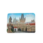 2019 cheap tourist custom polyresin Prague fridge magnets for tourist souvenirs