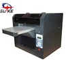 A3 Flatbed Inkjet Printer Led Uv or Textile It Can Multicolor Print on Cotton Shirts Glass Wood Pvc Stone Steel Aluminum