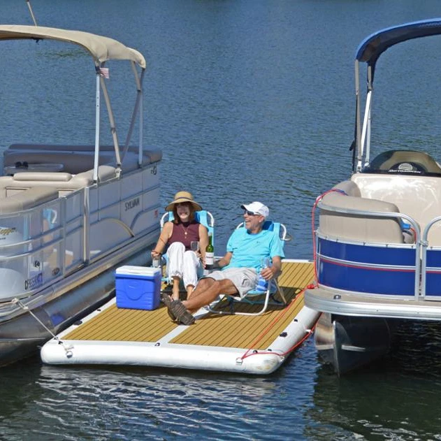 inflatable swim raft