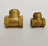 China suppliers 1/2'' inch NPT and BSP thread soft seal brass swing check valve