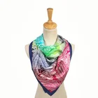 custom oversize design moroccan digital printing bulk silky cashmere satin 100% pure silk head scarves