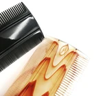 Abs White Customized 2018 Hot Wholesale Amazon Hotting Head Metal Teeth Nit Free Anti Meta Bamboo Lice Comb For Dog