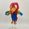 newest fashionable colorful plush golf club animal hand puppet parrot