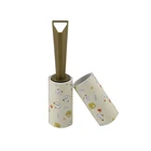 2019 Hot Selling Pet Hair Floor Removable Cleaning Sticky Clothes Lint Roller Remover