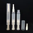 Empty Plastic Teeth Whitening Pen Container with Brush T302+B-01