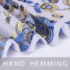 Oem Silk Free Sample No MOQ Chinese Hangzhou Factory OEM Manufacturing 100 Pure Twill Silk Custom Printed Silk Scarves