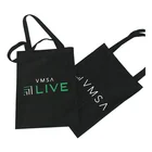 Custom logo Cotton Canvas Tote Bag Handle Bag for Shopping and Gift Promotion