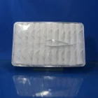 100% cotton disposable face towel for airline in aluminium container