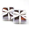 wholesale custom plastic gift wedding candy box paper cake
