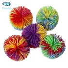 2019 new hot selling monkey stringy balls, silicone fluffy juggling bouncing koosh ball