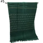 Gold Shawl Scarf Hijab New Arrival India Fashion Lightweight Gold Shimmer Cotton Scarf Women Shawl Tassel Viscose Hijab