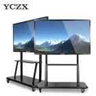 55" 65" 86" school board interactive display digital blackboard whiteboard for classroom
