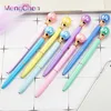 korea New luxury gift school stationery online shopping free sample Wholesale Eco Friendly cute plastic ball-point pen 045