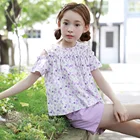 girl's Summer sets kids fashionable clothing 2019 cotton kids clothes children's clothing sets