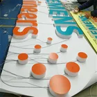 LED lighted sign acrylic nonmetal channel letter business advertising signsge