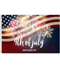 Celebrate USA American 4th of July Flag Independence Day Fireworks 3x5 Feet Flag, Polyester Double Stitched with Brass Grommets