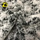 New product double color embossed faux rabbit fur