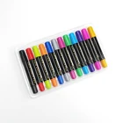 12/24 Colorful Hair Salon Non-toxic Hair Chalk Pen Set For Parties,Halloween,Cosplay,Festivals Etc.