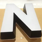 Outdoor advertising acrylic led light signs letters light up indoor reception acrylic led signage