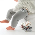 新ファッション 3D 動物ベビーレッグウォーマーニットキッズレッグウォーマー綿カスタムレッグウォーマーのための