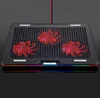 New Product Ideas 2019 Notebook Computer Gaming RGB Laptop Cooling Pad Draw Marquee-LED Banner Notebook Adjustable Stand Cooler