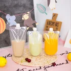 Reusable Custom Zip Lock Stand Up Bag Baby Food Spout Pouch For Milk/Juice/Tea