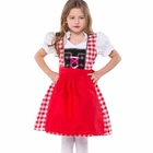 Traditional Oktoberfest German Women Sexy Costumes Bavarian Sex Girl Beer Party Dirndl Dress With Blouse