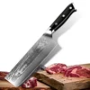 Nakiri Cleaver Knife 7"inch 67-layer VG10 Japanese Damascus Steel Chef's Knife Vegetable Cake Serving Utility Kitchen Tool Gift