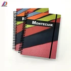 Custom Recycled Paper A5 Spiral Notebook for School