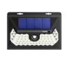 60 Led High Lumen White Solar Power Outdoor Garden Light PIR Motion Sensor Pathway Wall Lamp