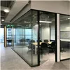 modern design glass partition wall system