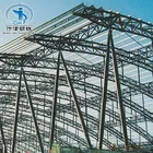 Metal Structure Space Frame Steel Structure Prefab Truss For Gas Station Roof