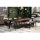 Chair Wood Design Dining Chair Modern Restaurant Dining Living Room Furniture Leather Wooden Armless Dining Chair
