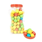 Factory price mixed color ball bubble gum