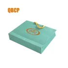 custom tea gift box and paper bag package set