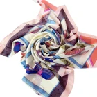 Spring Summer Beach Silk Scarf Shawl For Women